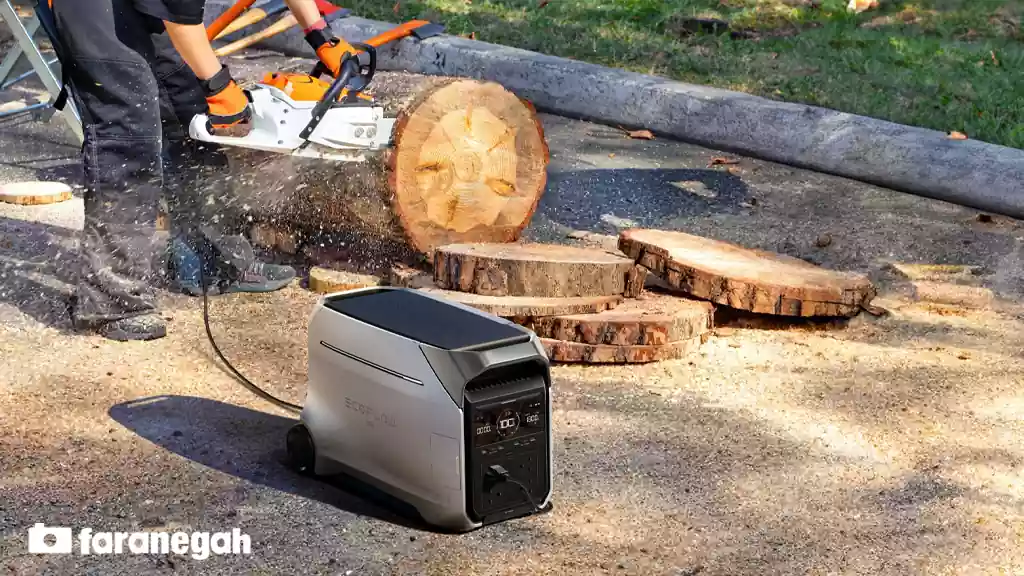 ذخیره کننده انرژی ecoflow delta pro 3 portable power station