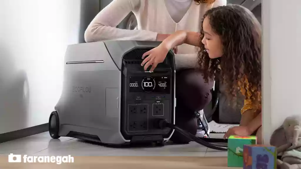 ذخیره کننده انرژی ecoflow delta pro 3 portable power station