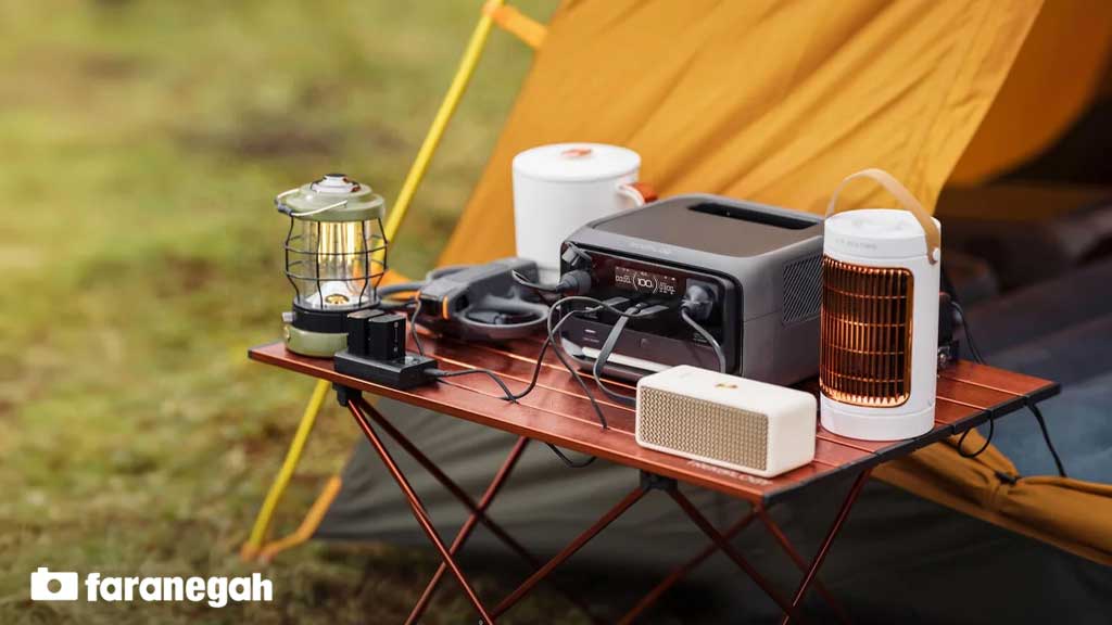 EcoFlow RIVER 3 Max Plus Portable Power Station ذخیره کننده انرژی