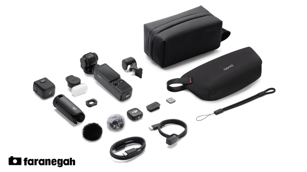 گیمبال اسمو پاکت DJI Osmo Pocket 4 Creator Combo