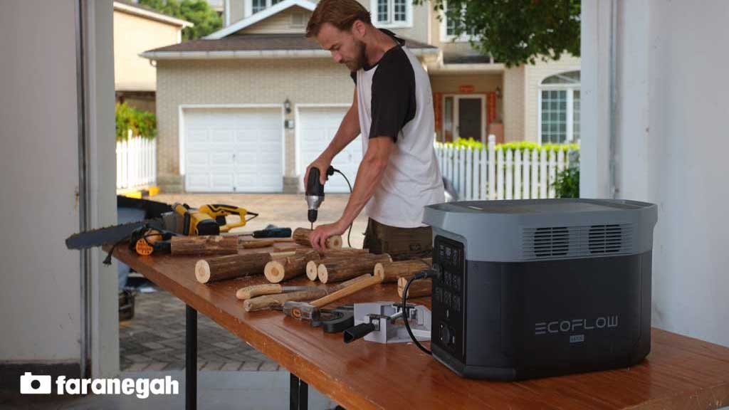 ذخیره کننده انرژی  EcoFlow DELTA 2 Max Portable Power Station ذخیره کننده انرژی  EcoFlow DELTA 2 Portable Power Station
