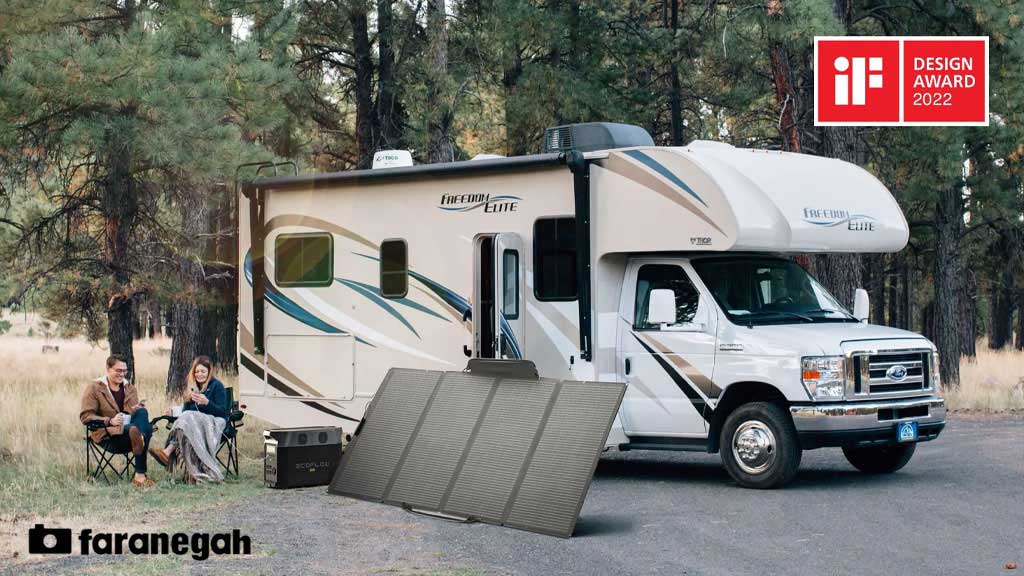 پنل خورشیدی EcoFlow 400W Portable Solar Panel