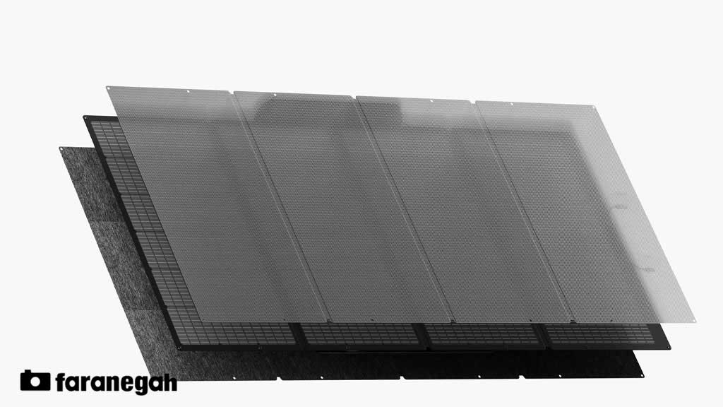 پنل خورشیدی EcoFlow 400W Portable Solar Panel