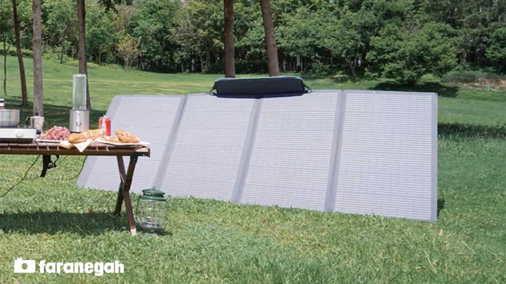پنل خورشیدی EcoFlow 400W Portable Solar Panel