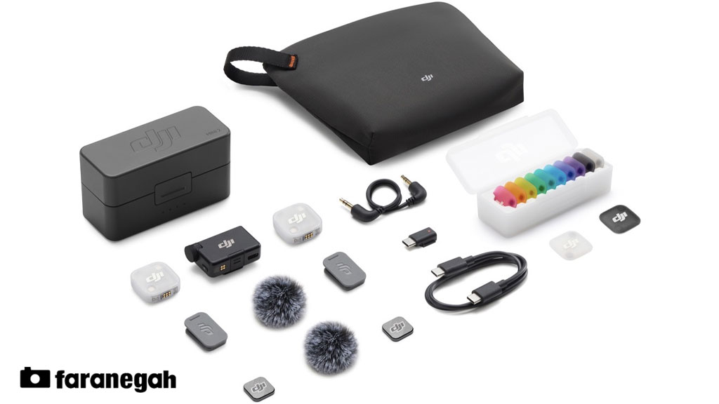 میکروفون دی جی ای DJI Mic Mini 2 دو کاربره