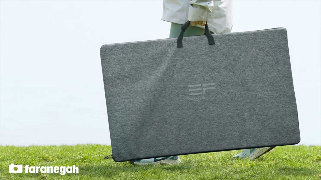 پنل خورشیدی&nbsp;EcoFlow 400W Portable Solar Panel