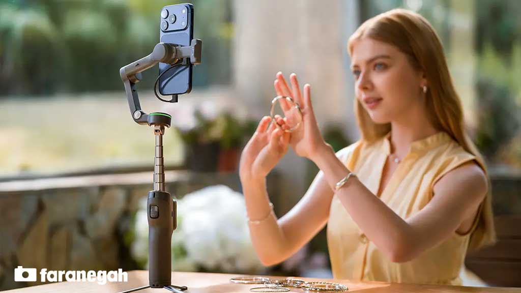 گیمبال موبایل دی جی ای DJI Osmo Mobile 8P