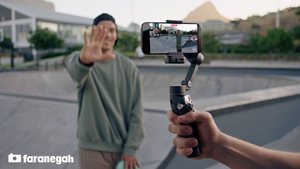 گیمبال موبایل دی جی ای DJI Osmo Mobile 7p  گیمبال موبایل دی جی ای DJI Osmo Mobile 8P
