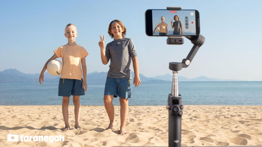 گیمبال موبایل دی جی ای DJI Osmo Mobile 7p  گیمبال موبایل دی جی ای DJI Osmo Mobile 8P