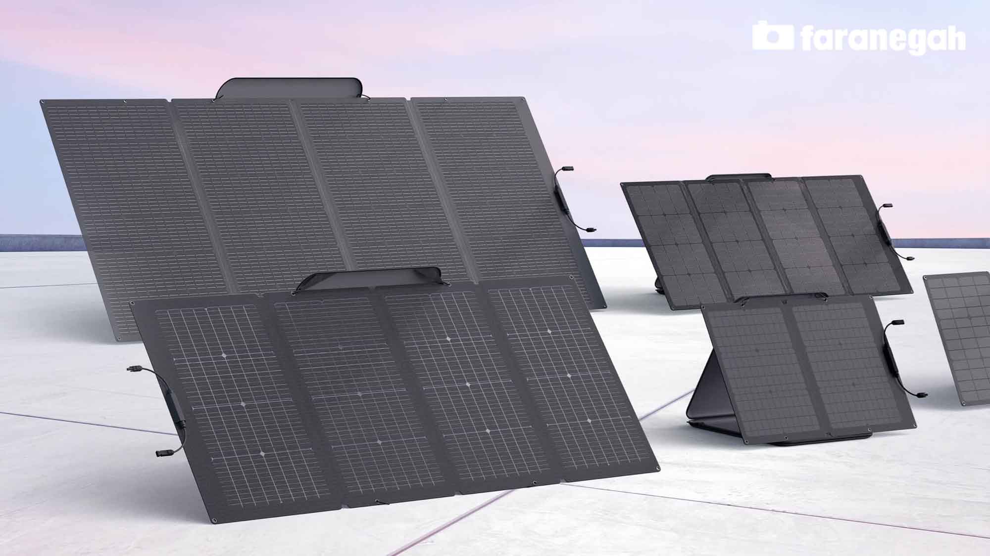 بهترین پنلهای خورشیدی EcoFlow برای آپارتمان و ویلا