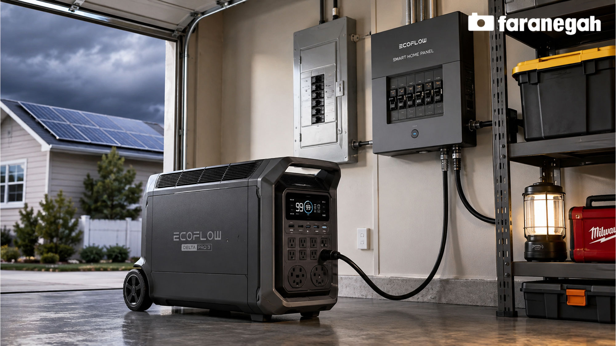 X-Fusion در EcoFlow DELTA Pro 3 چیست و چه تفاوتی با UPS معمولی دارد؟