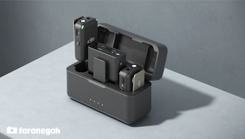 میکروفون دی جی آی DJI Mic 2 TX + 1 RX + Charging Case