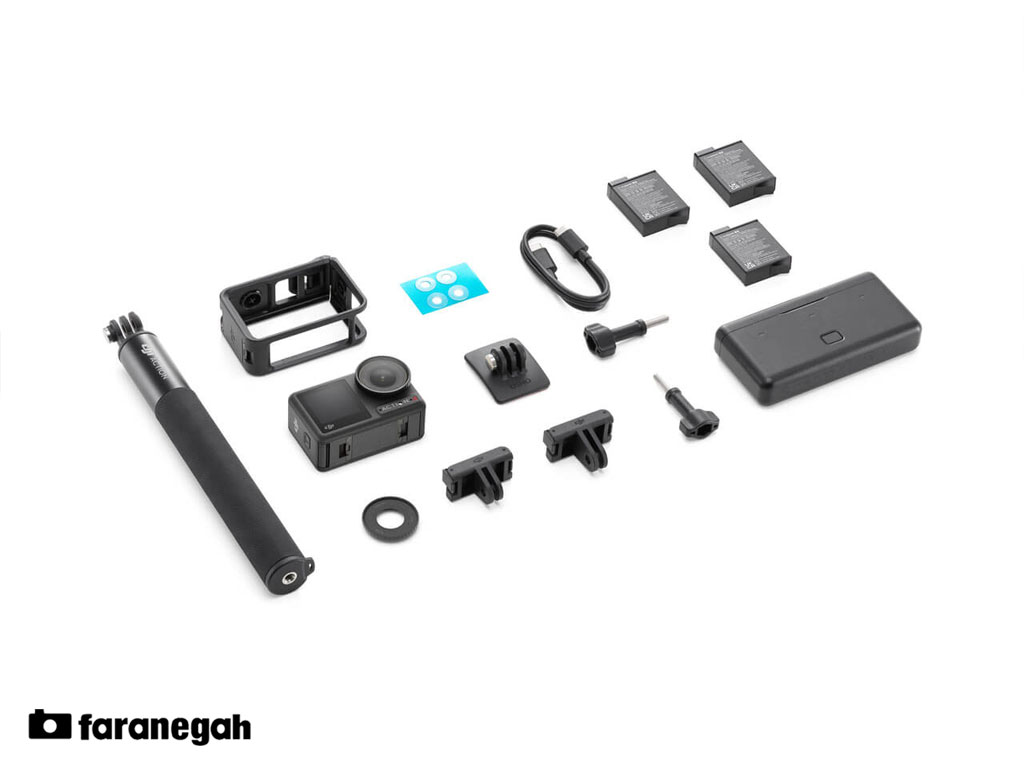 دوربین ورزشی دی جی ای DJI Osmo Action 4 Adventure Combo