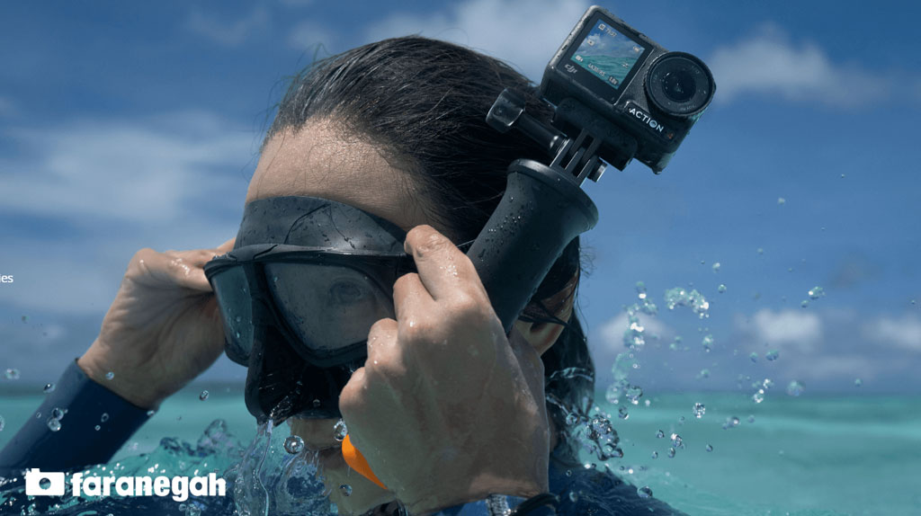 دوربین ورزشی اسمو اکشن 4 ادونچر کمبو Osmo Action 4 Adventure Combo