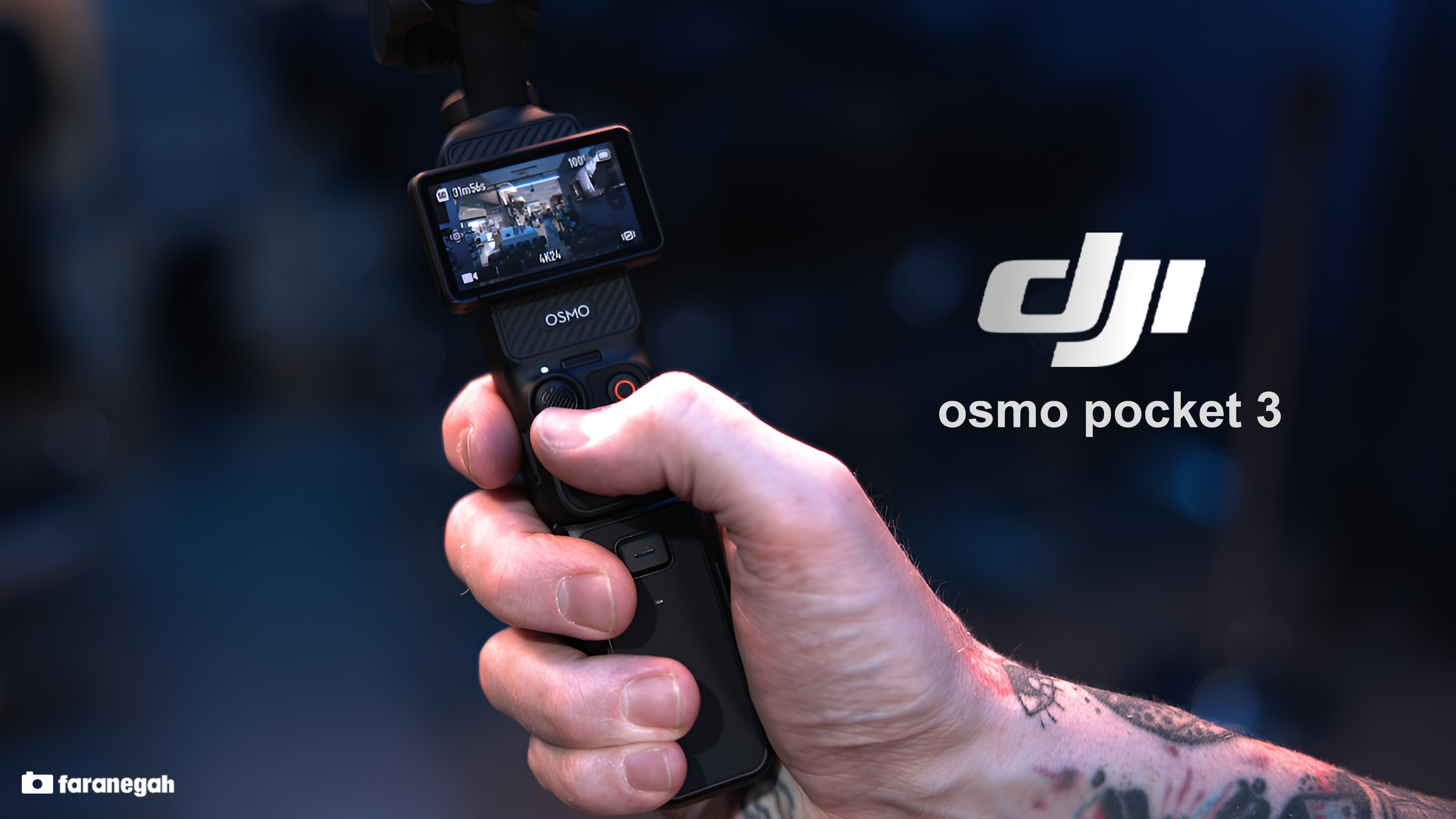 خرید گیمبال DJI Osmo Pocket 3 Creator Combo - Not Active