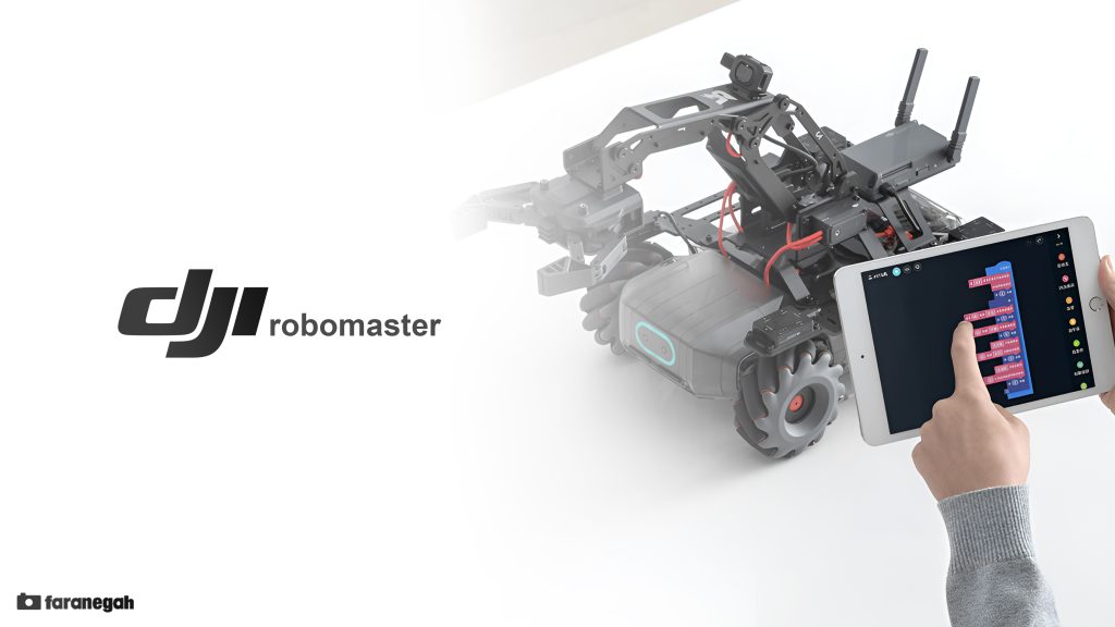 کنترول و کلستوم کردن روبو مستر DJI RoboMaster S1 Educational Robot - Non Active - Global Guarantee