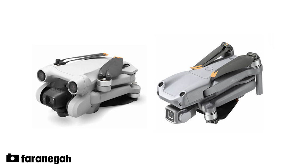 مقایسه dji air 2s و dji mini 3 pro