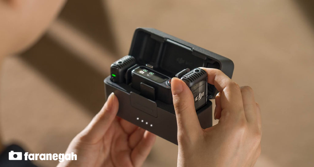 میکروفون دی جی آی (DJI Mic 2 (2 TX + 1 RX + Charging Case