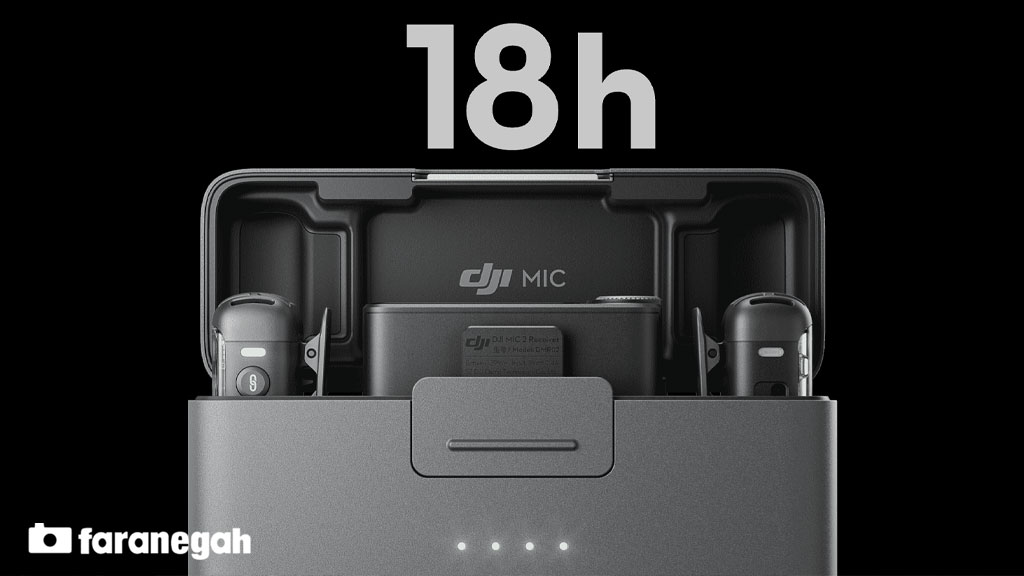 میکروفون دی جی آی (DJI Mic 2 (2 TX + 1 RX + Charging Case