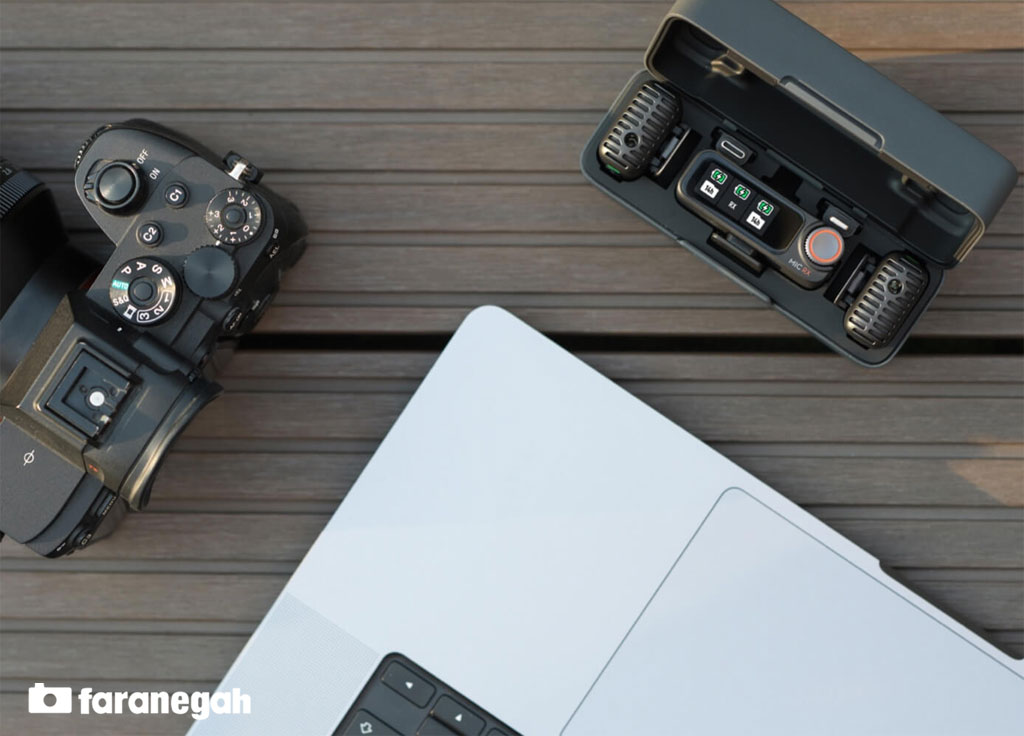 میکروفون دی جی آی (DJI Mic 2 (2 TX + 1 RX + Charging Case