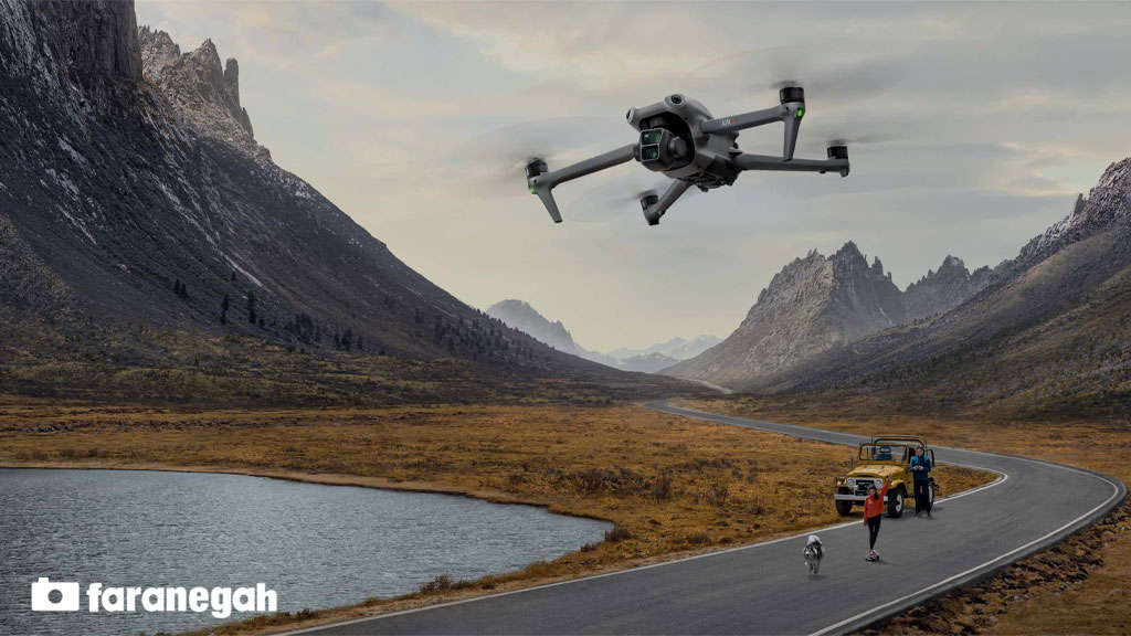 پهباد با کیفیت فیلمبرداری 4k