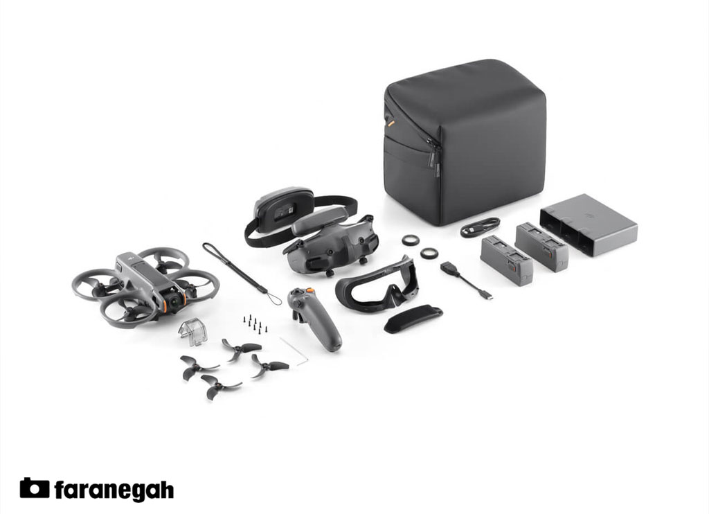 پهپاد آواتا 2 فلای مور کمبو DJI Avata 2 Fly More Combo (Three Batteries)
