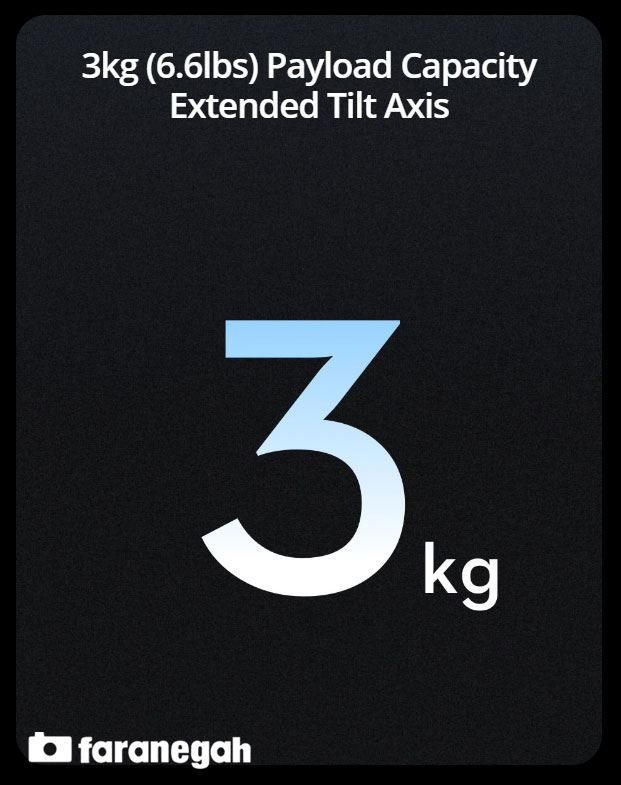 گیمبال دوربین آر اس 4 DJI RS 4 Gimbal Stabilizer