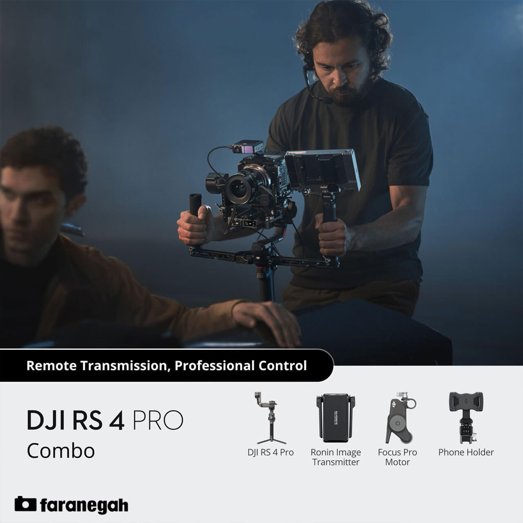 گیمبال دوربین آر اس 4 پرو کمبو DJI RS4 Pro Combo Gimbal Stabilizer