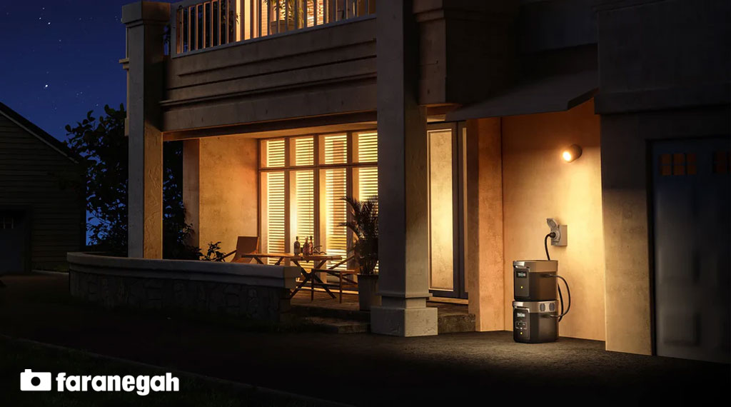 ذخیره کننده انرژی EcoFlow DELTA 2 Portable Power Station و تامین کننده برق خانه