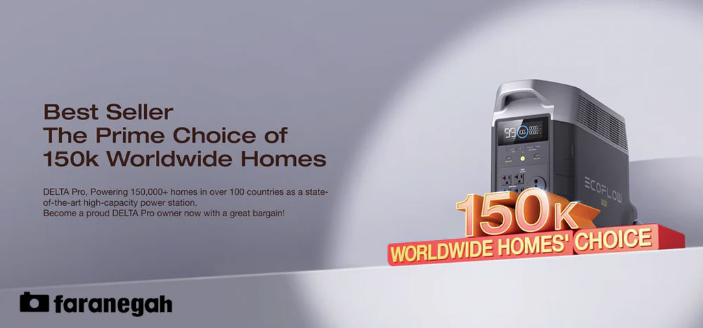 ذخیره کننده انرژی EcoFlow DELTA Pro Portable Power Station و محصول پرفروش دنیا