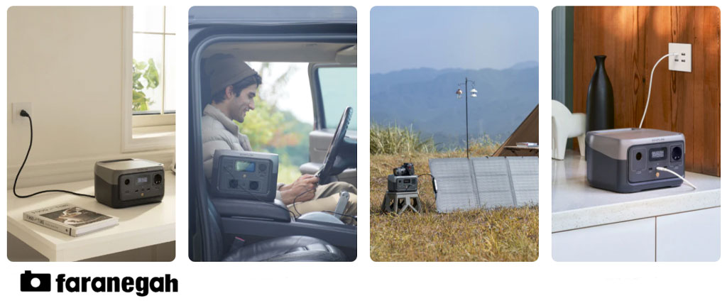 ذخیره کننده انرژی EcoFlow RIVER 2 Max Portable Power Station و قابل شارژ با انواع منابع برق