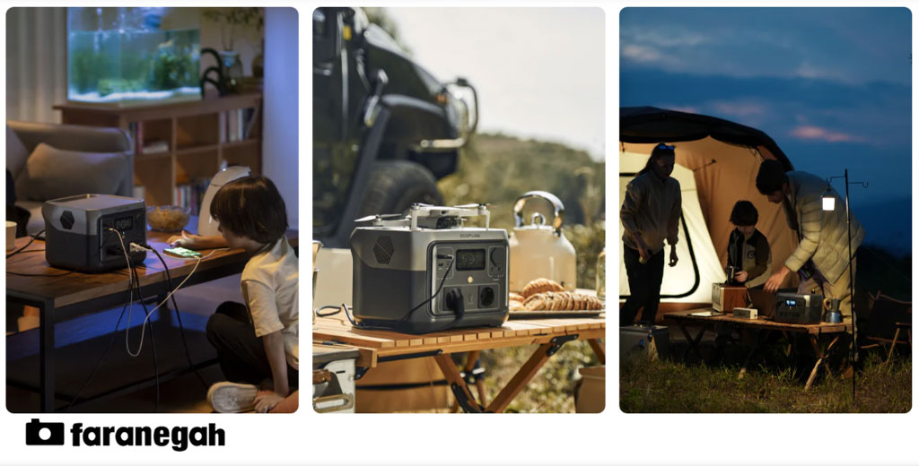 ذخیره کننده انرژی EcoFlow RIVER 2 Max Portable Power Station و انواع کاربری