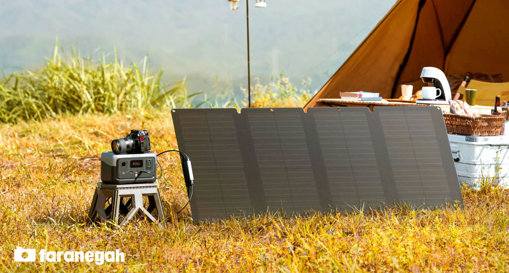 ذخیره کننده انرژی EcoFlow RIVER 2 Portable Power Station و ذخیره انرژی از پنل خورشیدی