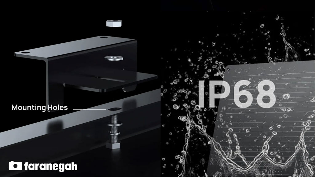 پنل خورشیدی EcoFlow 100W Rigid Solar Panel