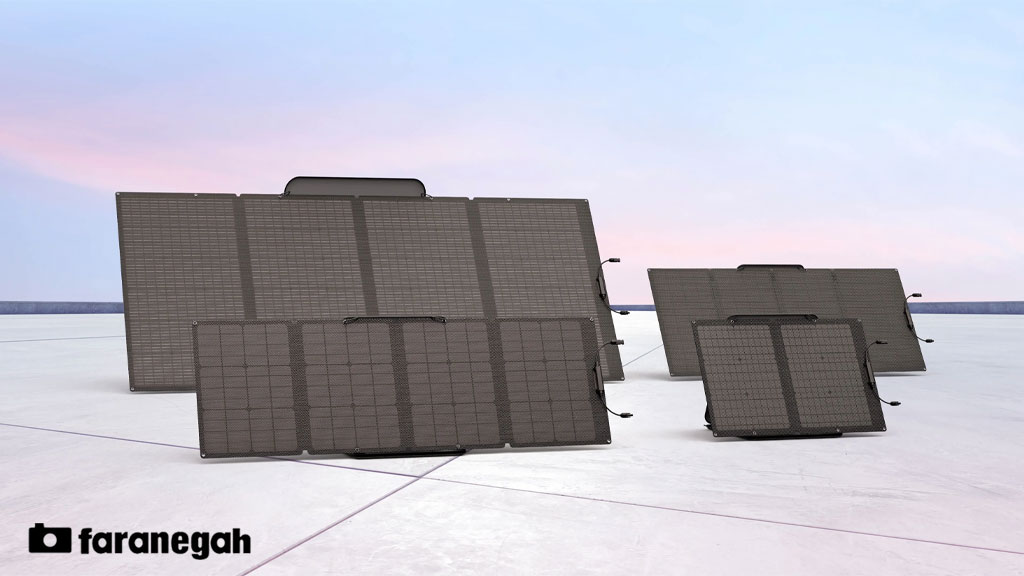 پنل خورشیدی EcoFlow 160W Portable Solar Panel