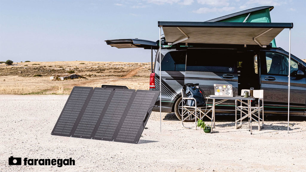 پنل خورشیدی EcoFlow 160W Portable Solar Panel