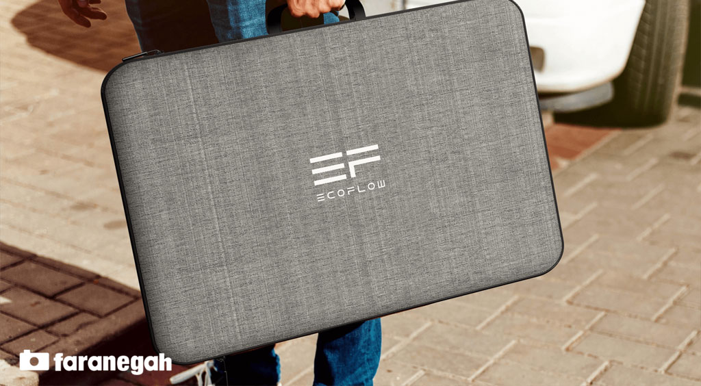پنل خورشیدی EcoFlow 220W Portable Solar Panel