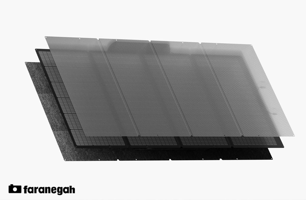 پنل خورشیدی EcoFlow 400W Portable Solar Panel