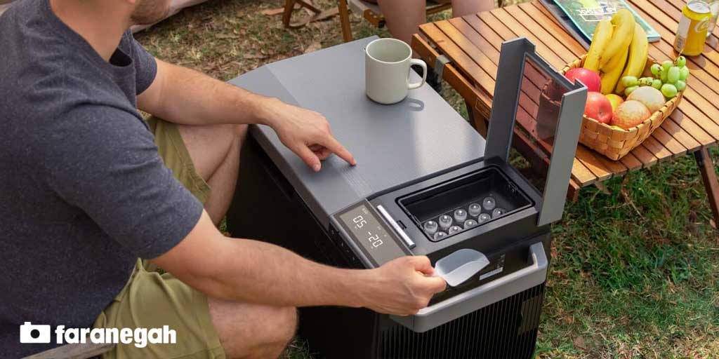 یخچال قابل حمل EcoFlow GLACIER Portable Refrigerator