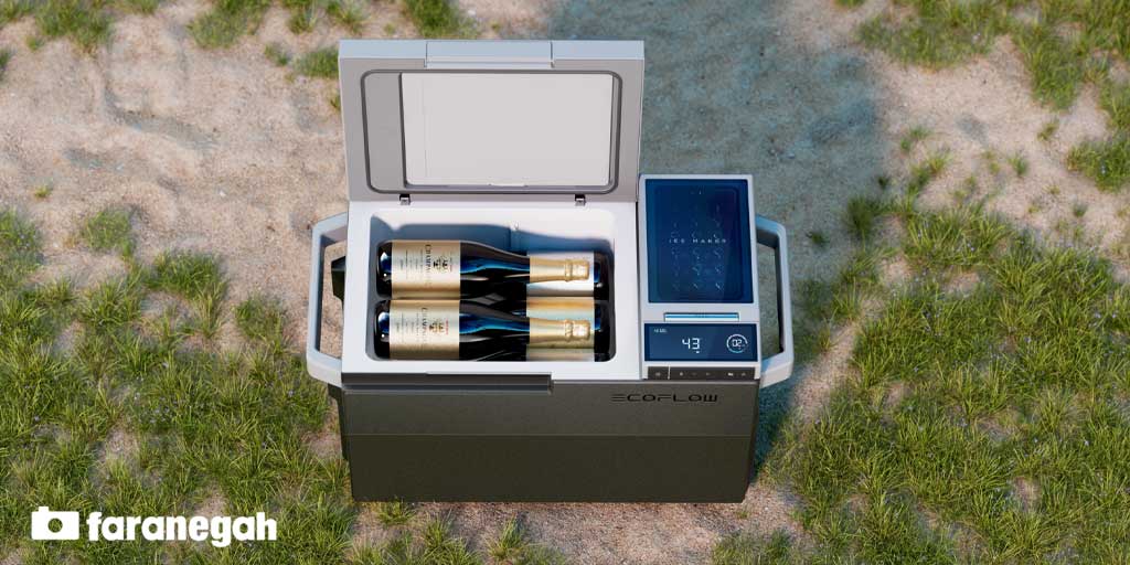 یخچال قابل حمل EcoFlow GLACIER Portable Refrigerator