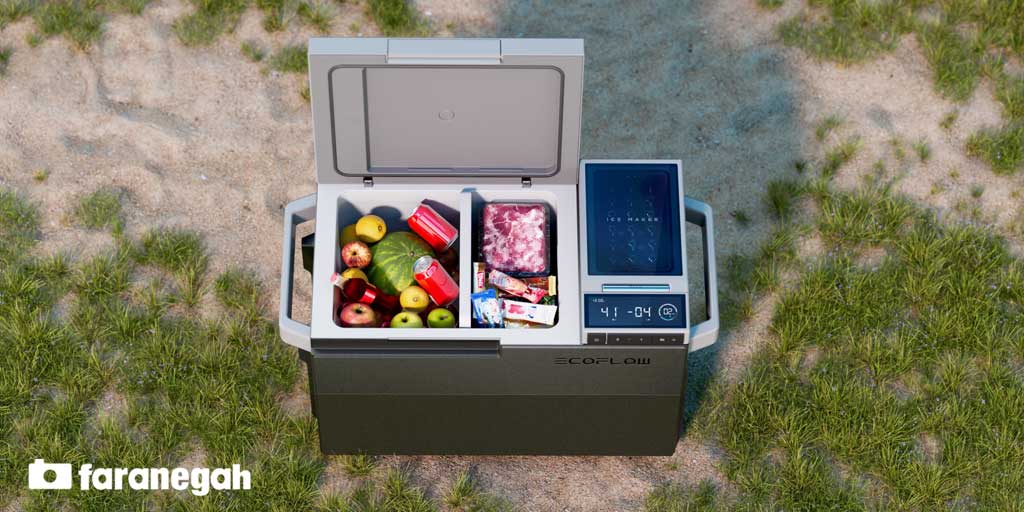 یخچال قابل حمل EcoFlow GLACIER Portable Refrigerator