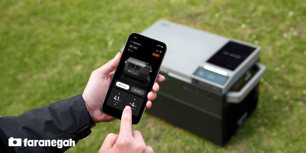 یخچال قابل حمل EcoFlow GLACIER Portable Refrigerator