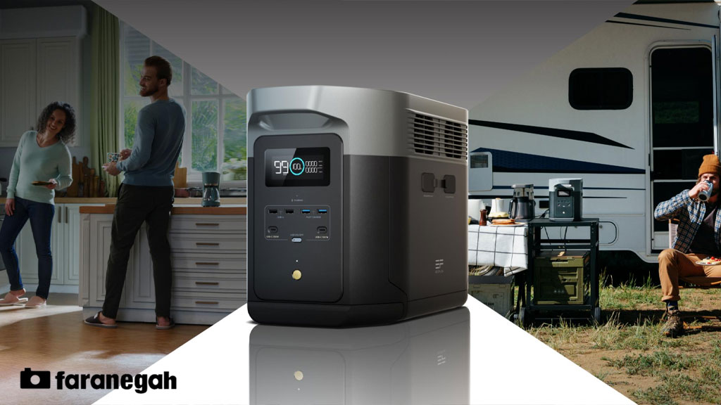 منبع برق قابل حمل اکو فلو