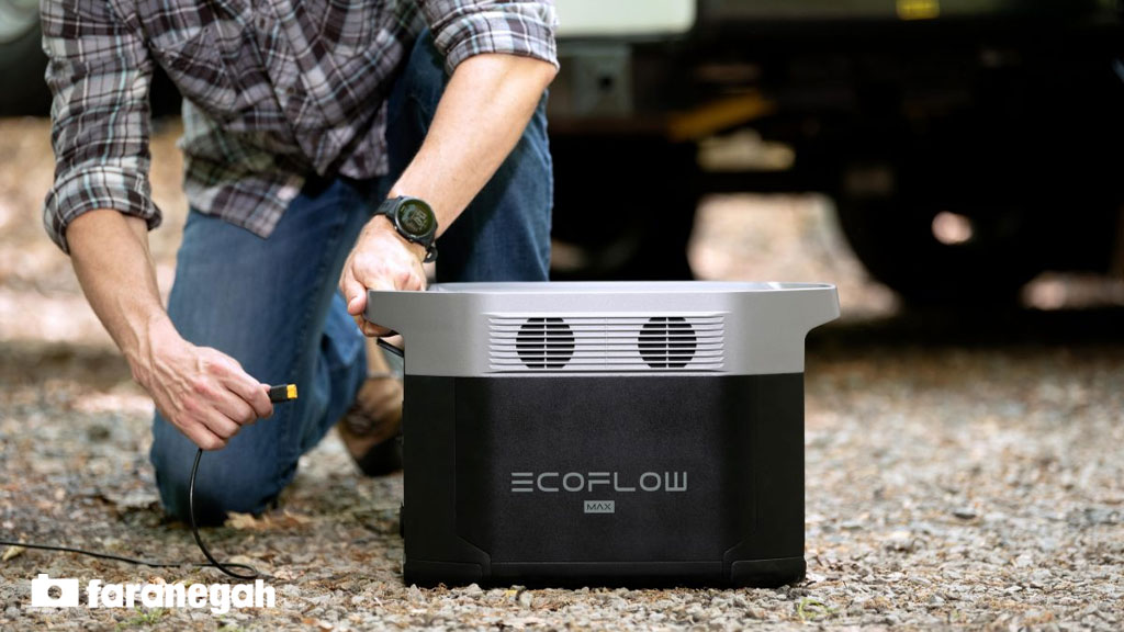 منبع برق قابل حمل اکو فلو