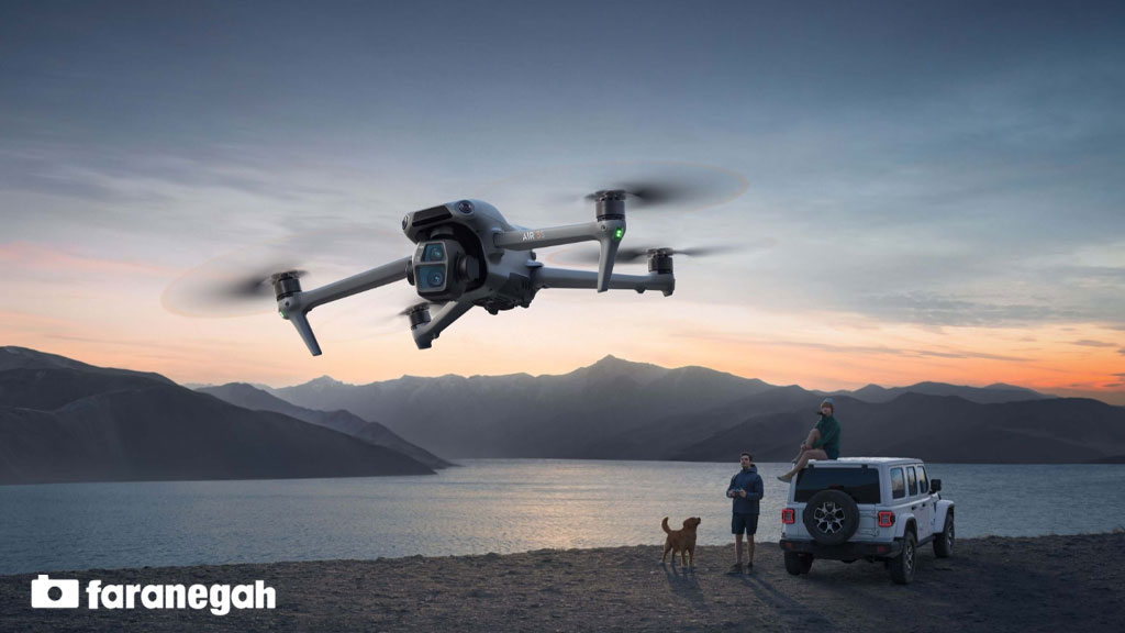 پهپاد ایر 3s کمبو DJI Air 3S Fly More Combo (DJI RC 2)