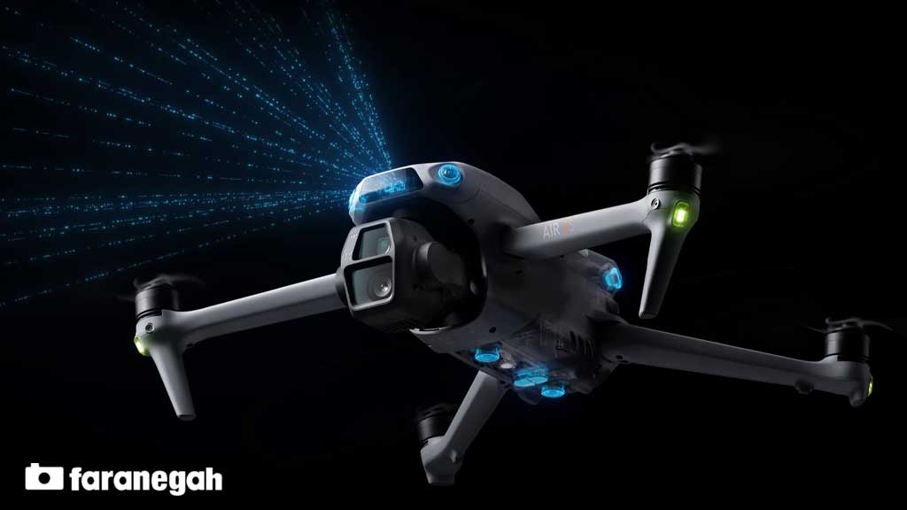 پهپاد ایر 3s کمبو DJI Air 3S Fly More Combo (DJI RC 2)