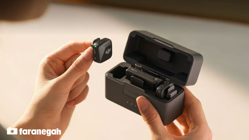 میکروفون دی جی آی DJI Mic Mini (2 TX + 1 RX + Charging Case) – None Active – Global Guarantee