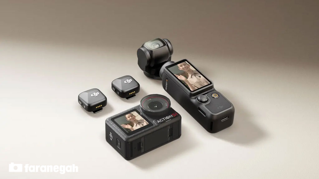 میکروفون دی جی آی DJI Mic Mini (2 TX + 1 RX + Charging Case) – None Active – Global Guarantee