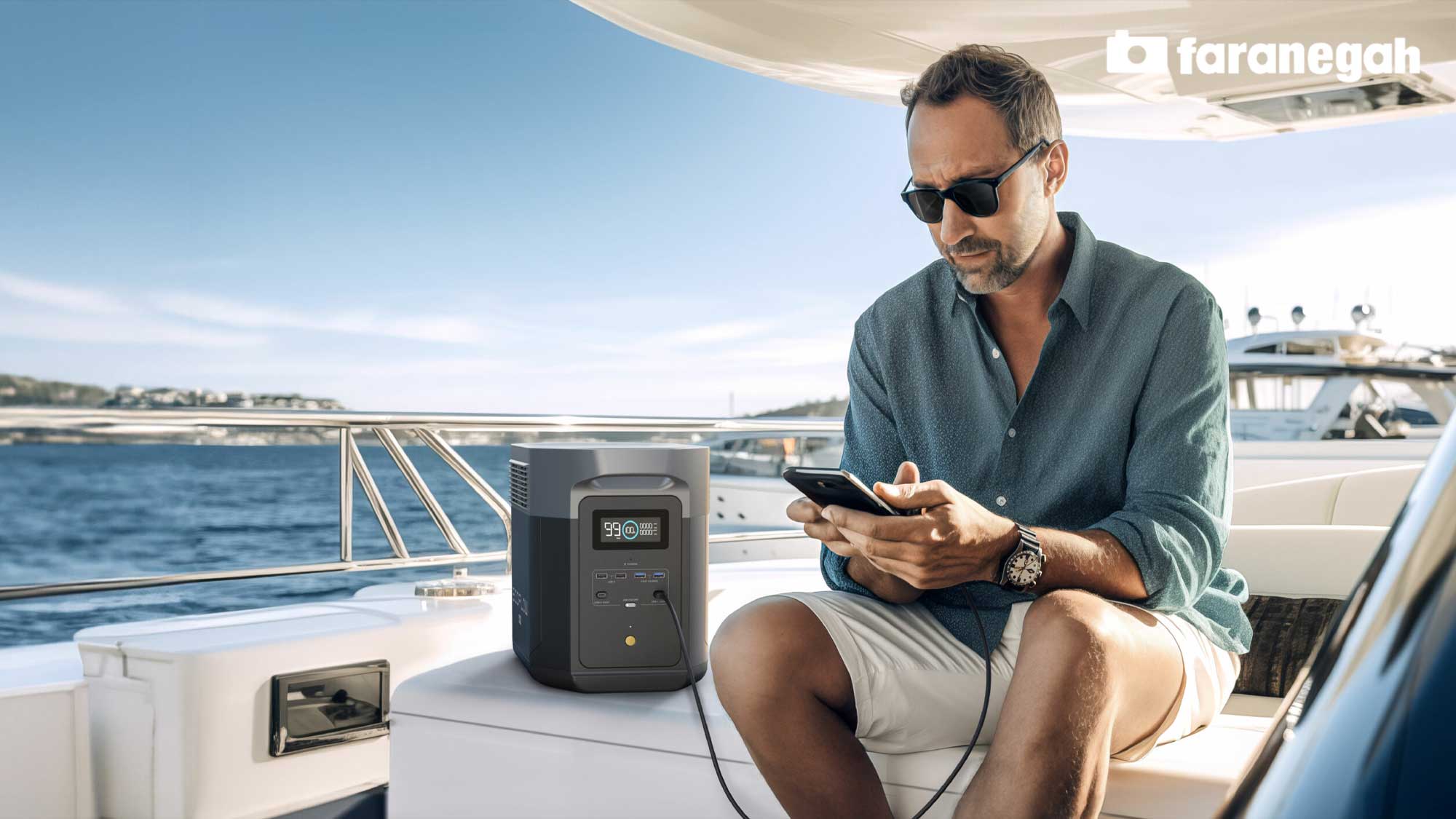 مدیریت برق در هر زمان با منبع برق EcoFlow