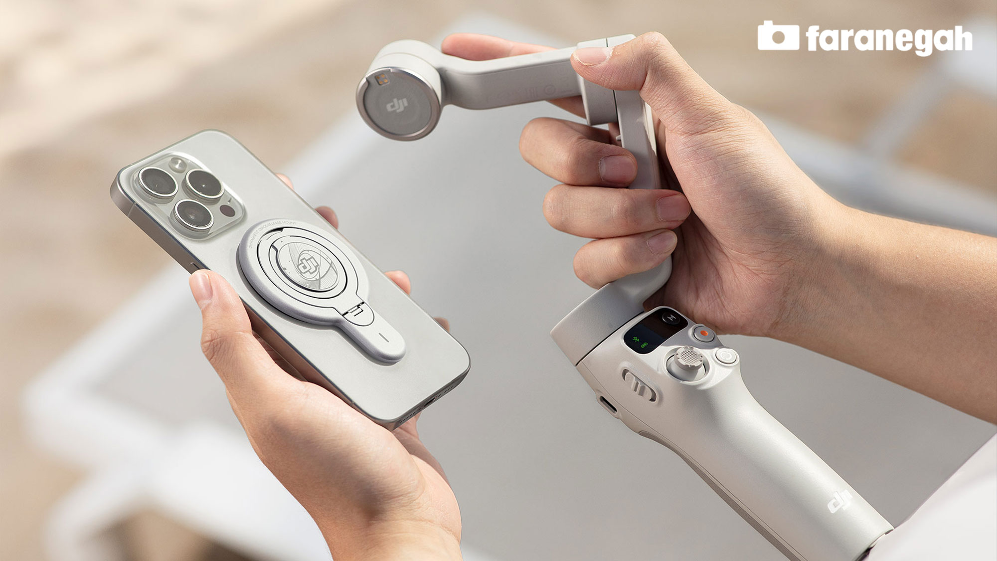 نگاهی به تحول تصویربرداری با اسمو موبایل DJI Osmo mobile 7 و هوش مصنوعی